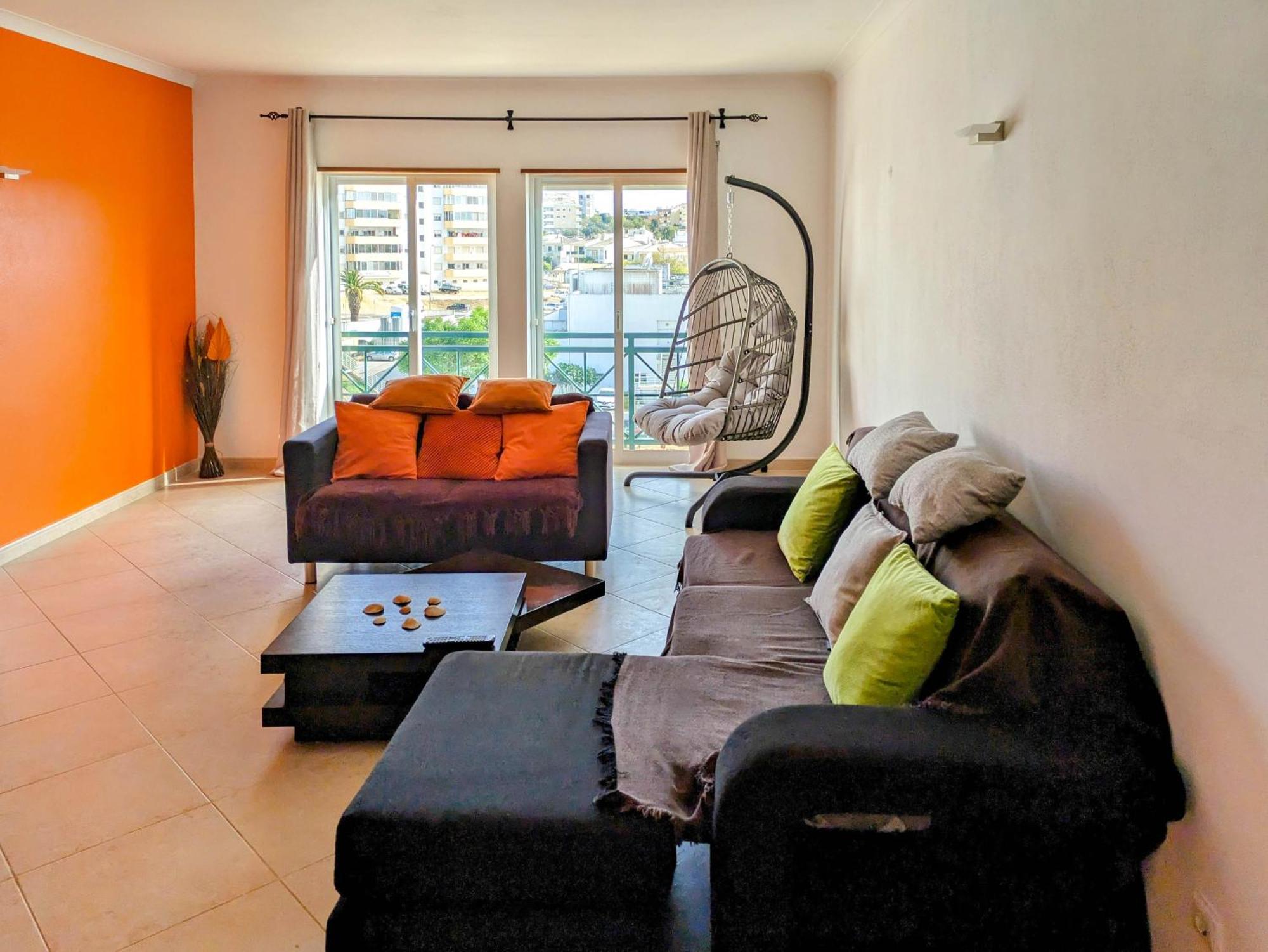 Two Bedroom Apartment - 110M2, Ac, Terrace, Wi-Fi Lagos Esterno foto
